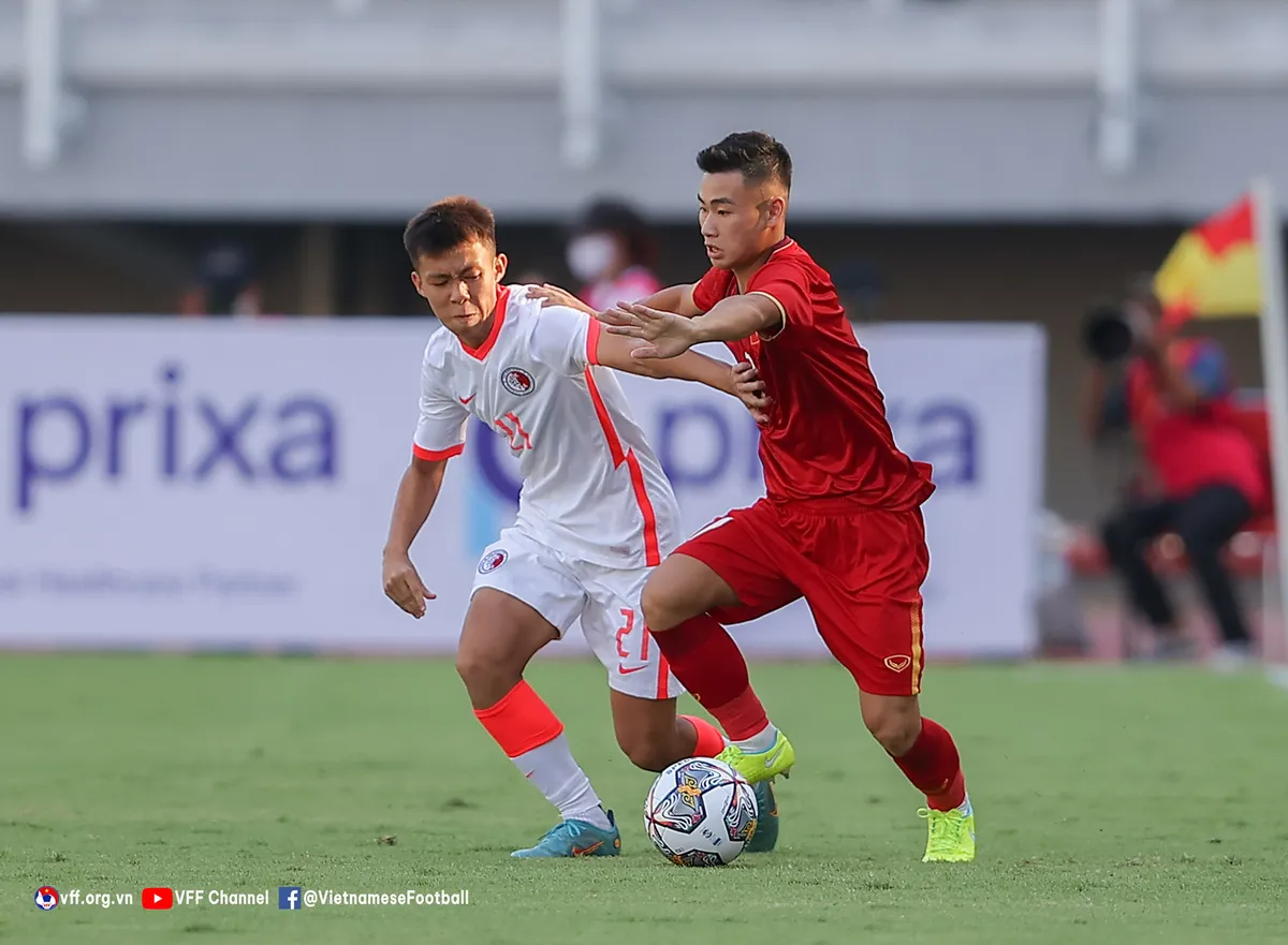 U20 Việt Nam giành chiến thắng cách biệt ở trận ra quân tại vòng loại U20 châu Á - Ảnh 4. U20 Việt Nam giành chiến thắng cách biệt ở trận ra quân tại vòng loại U20 châu Á - Ảnh 4.