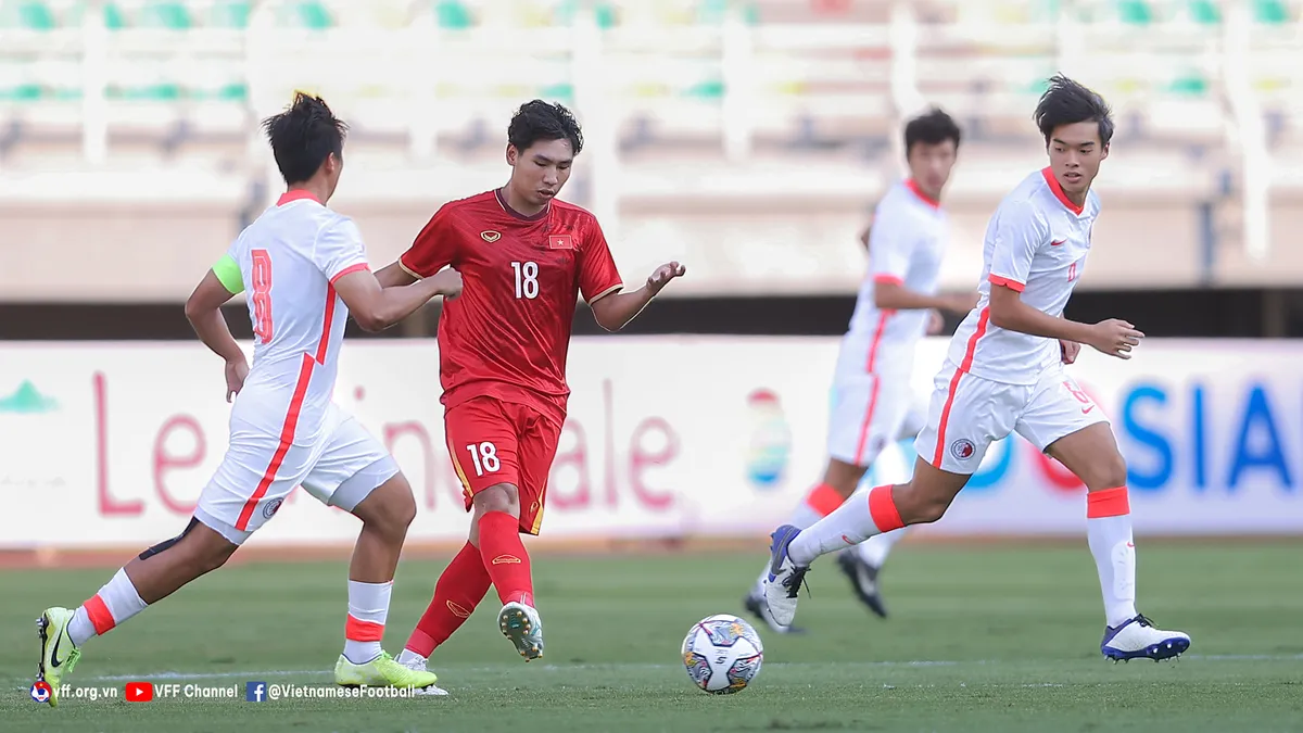 U20 Việt Nam giành chiến thắng cách biệt ở trận ra quân tại vòng loại U20 châu Á - Ảnh 6. U20 Việt Nam giành chiến thắng cách biệt ở trận ra quân tại vòng loại U20 châu Á - Ảnh 6.