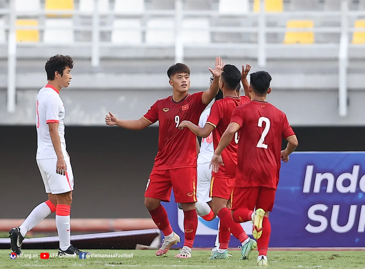 U20 Việt Nam giành chiến thắng cách biệt ở trận ra quân tại vòng loại U20 châu Á - Ảnh 3. U20 Việt Nam giành chiến thắng cách biệt ở trận ra quân tại vòng loại U20 châu Á - Ảnh 3.