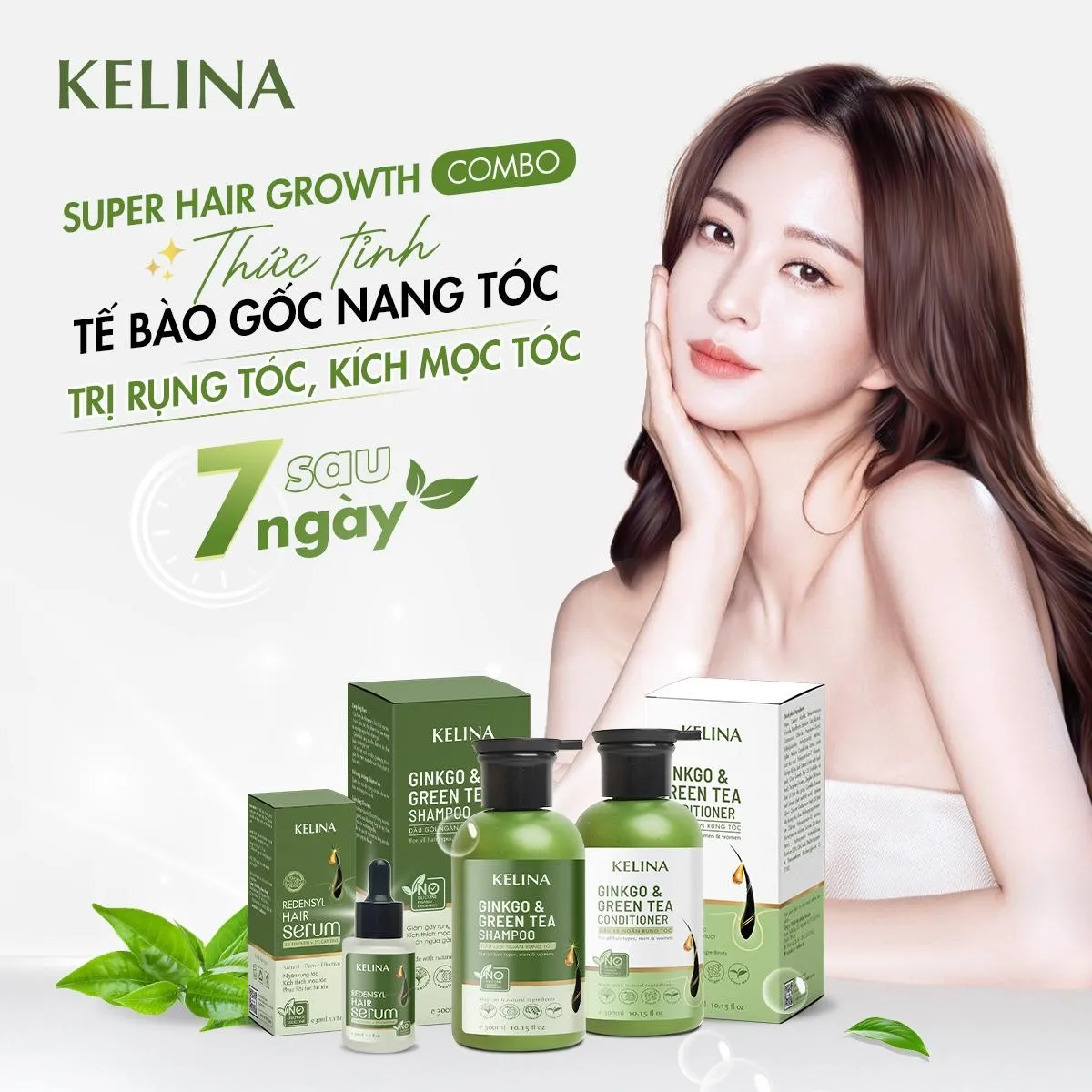 Kelina - Trợ thủ đắc lực ngăn rụng tóc và kích thích mọc tóc - Ảnh 1.