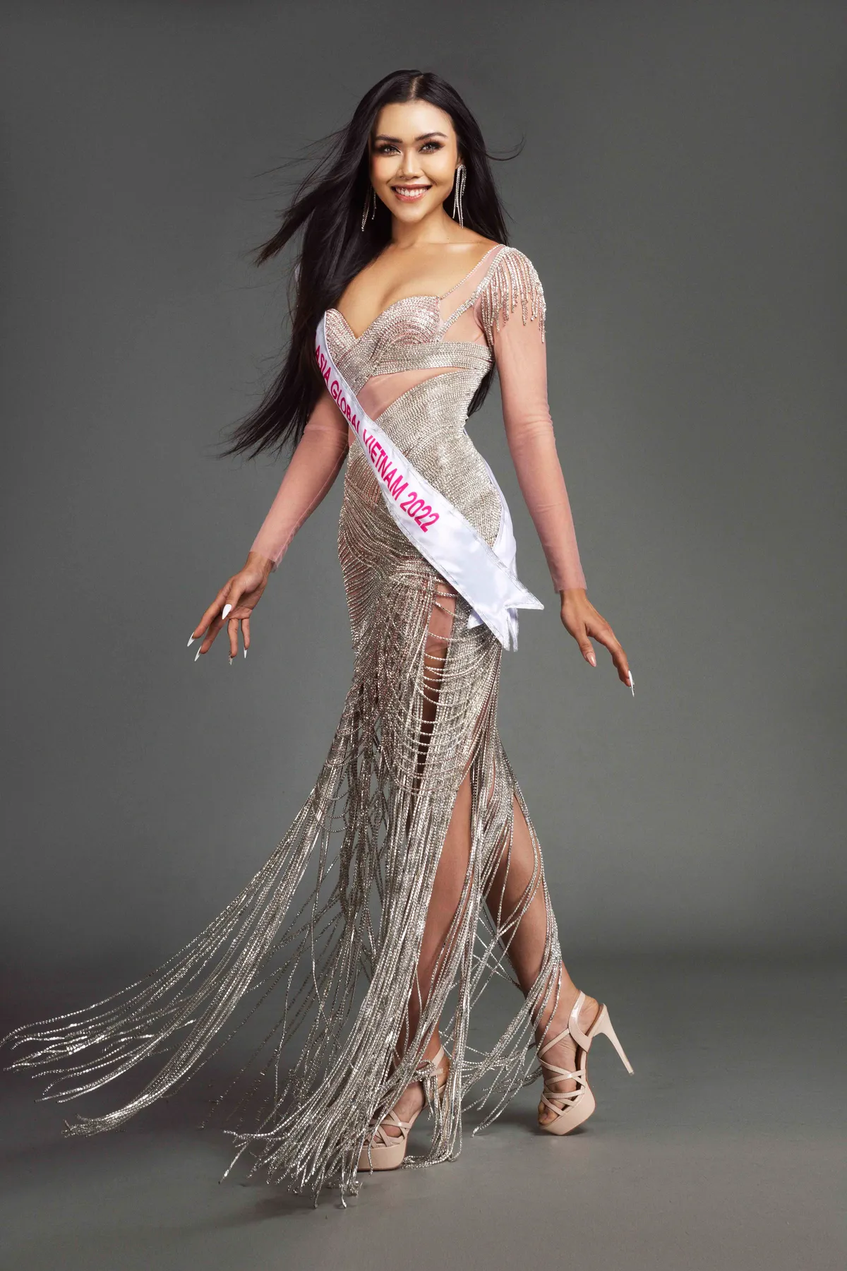 Thanh Nhi tỏa s&aacute;ng, g&acirc;y ấn tượng mạnh tại Miss Asia Global 2022 - Ảnh 3.