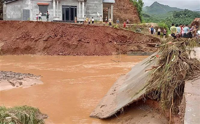 Hà Giang, Lào Cai thiệt hại nặng nề do mưa lớn - Ảnh 9.