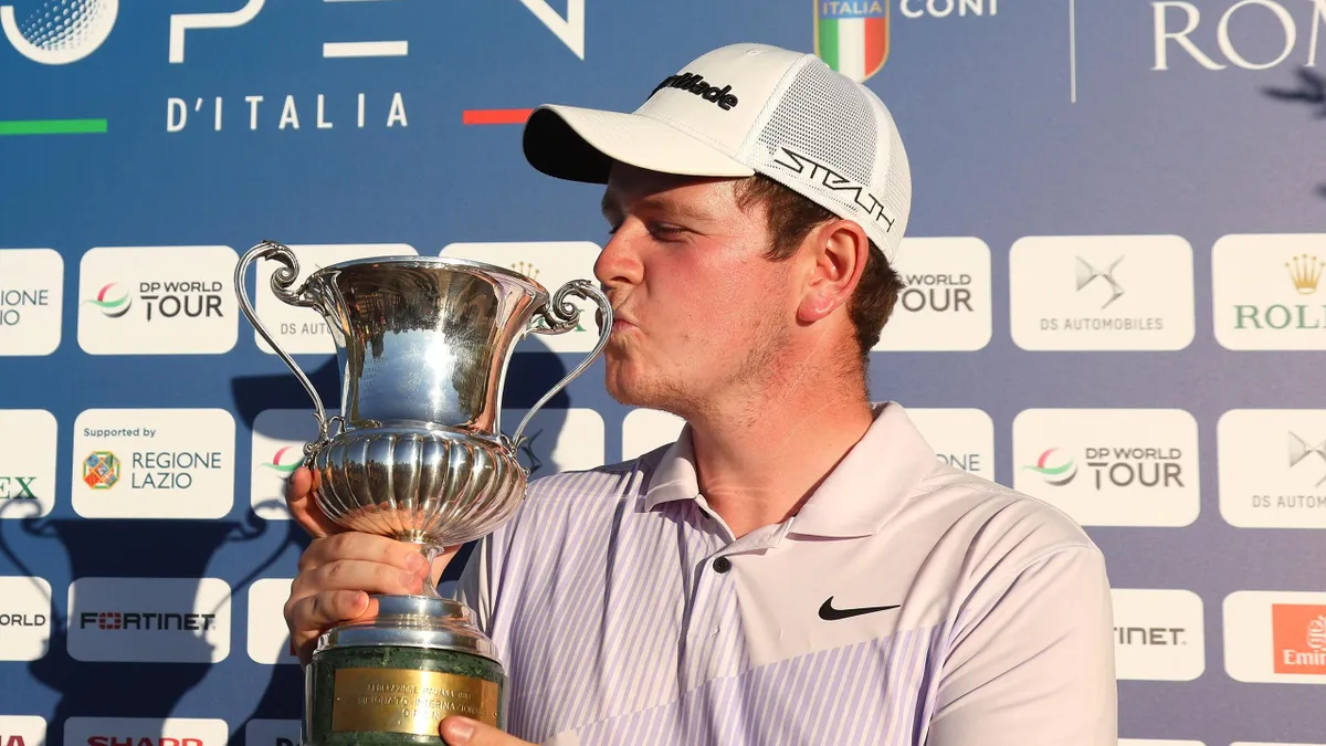 Robert MacIntyre vô địch giải golf Italia mở rộng 2022 - Ảnh 2. Robert MacIntyre vô địch giải golf Italia mở rộng 2022 - Ảnh 2.