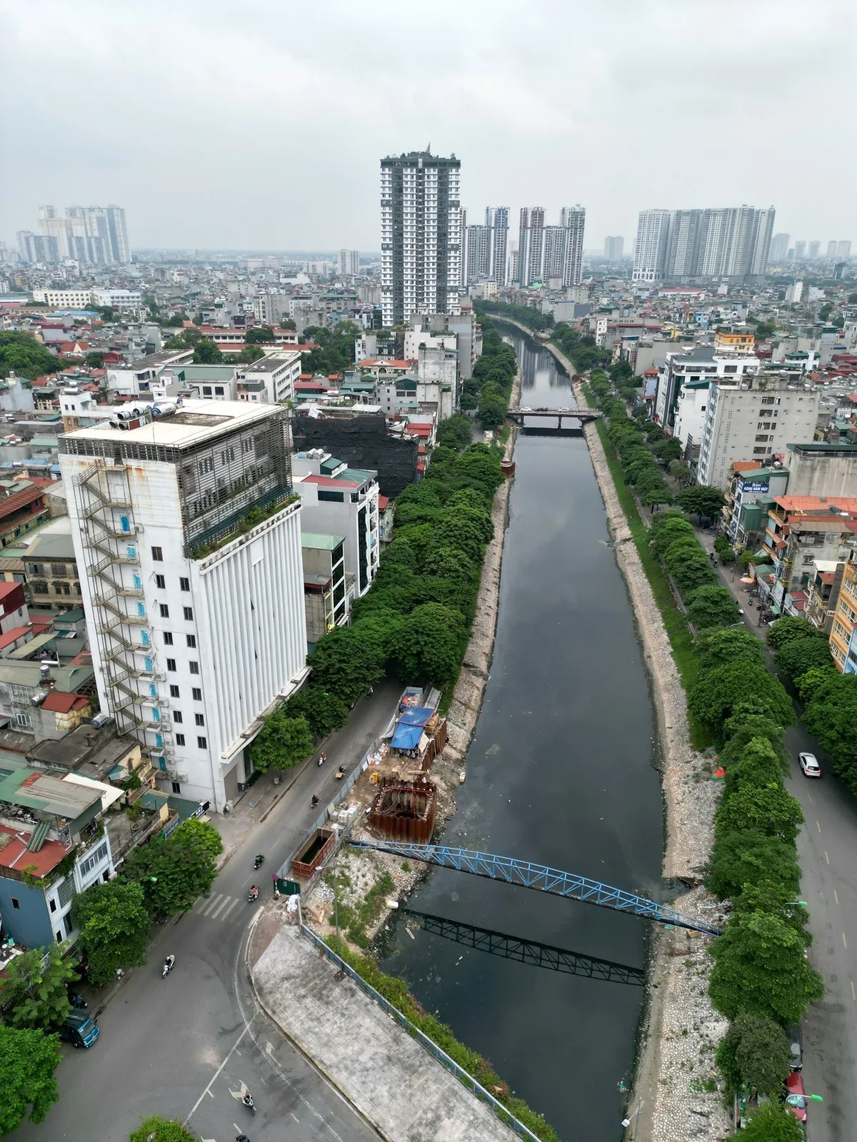 Đảm bảo tiến độ xây dựng cống bao sông Tô Lịch - Ảnh 8.