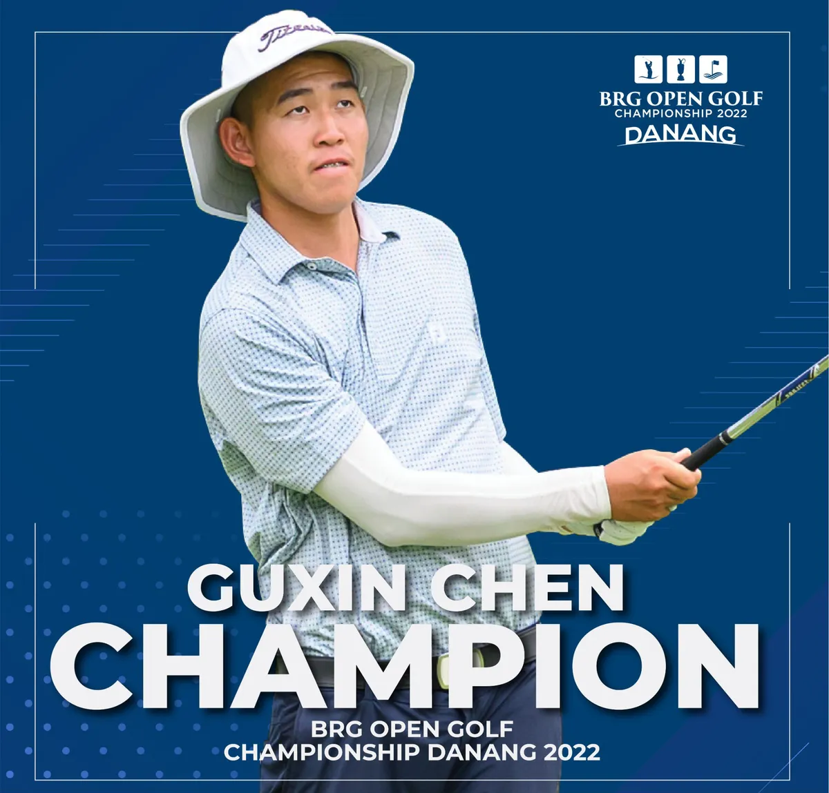Chen Guxin vô địch giải golf BRG Open Championship Danang 2022 - Ảnh 1. Chen Guxin vô địch giải golf BRG Open Championship Danang 2022 - Ảnh 1.