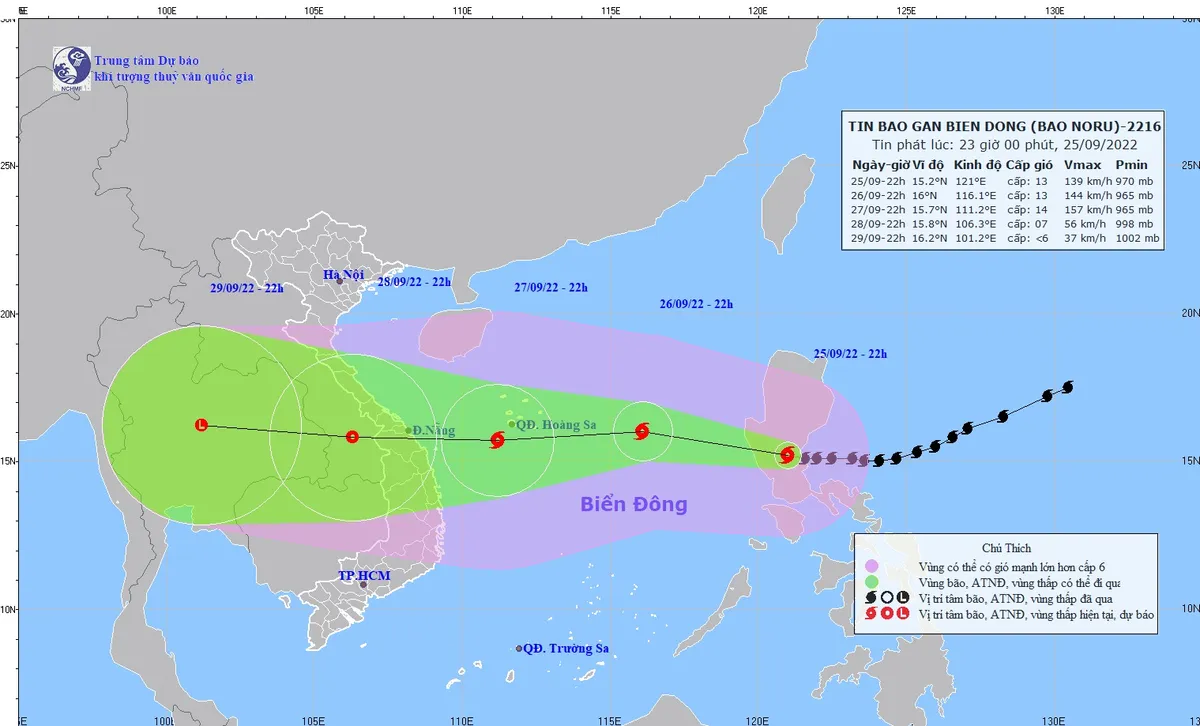 CẬP NHẬT: Bão số 4 tăng 1 cấp, dự báo còn mạnh thêm - Ảnh 36.
