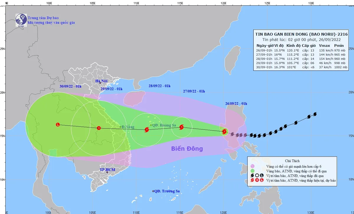 CẬP NHẬT: Bão số 4 tăng 1 cấp, dự báo còn mạnh thêm - Ảnh 33.