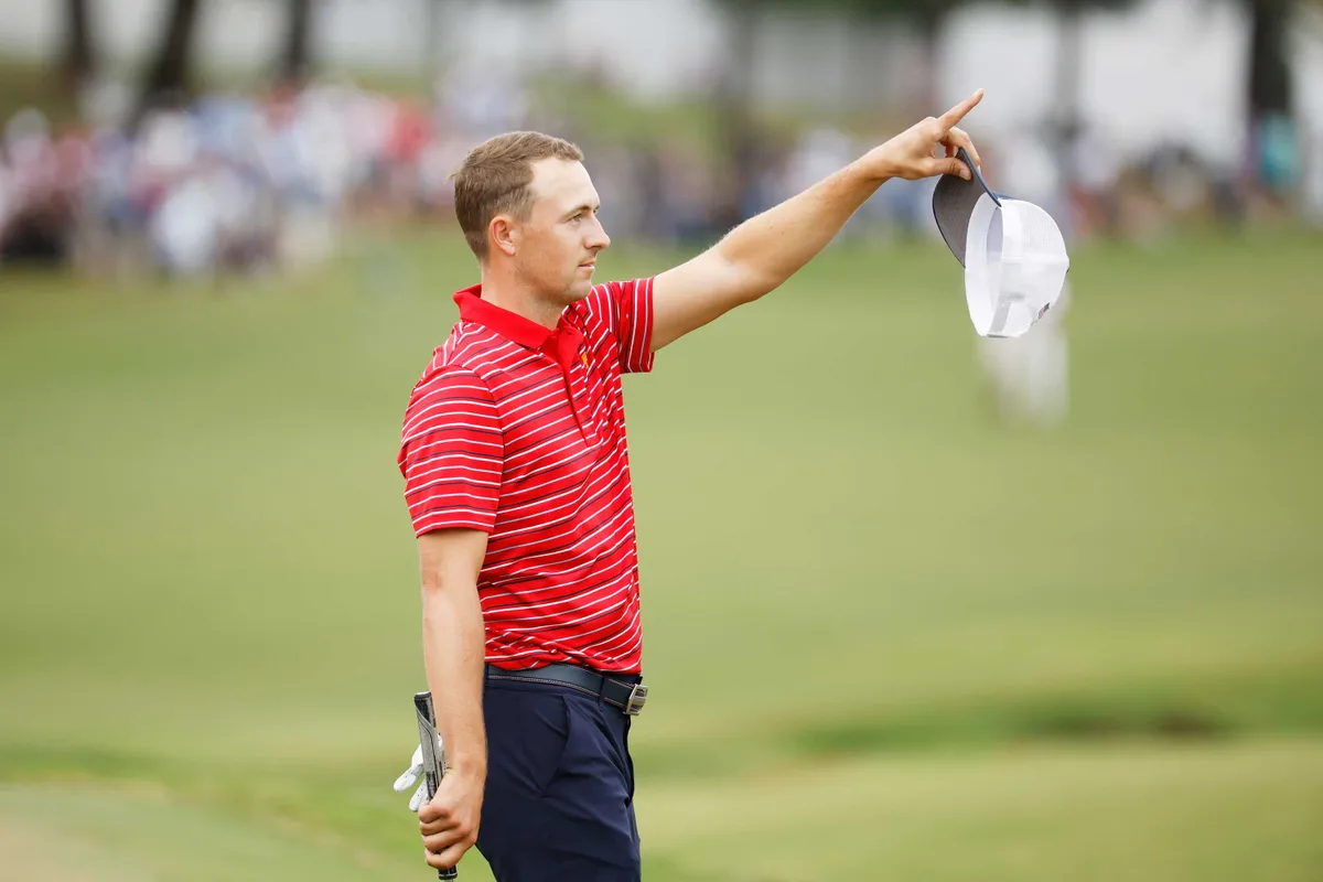 Jordan Spieth - Tay golf duy nhất thắng 5 trận tại President Cup 2022 - Ảnh 2. Jordan Spieth - Tay golf duy nhất thắng 5 trận tại President Cup 2022 - Ảnh 2.