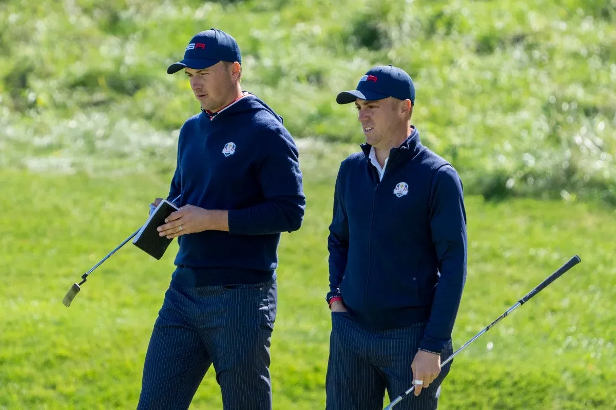 Jordan Spieth - Tay golf duy nhất thắng 5 trận tại President Cup 2022 - Ảnh 1. Jordan Spieth - Tay golf duy nhất thắng 5 trận tại President Cup 2022 - Ảnh 1.