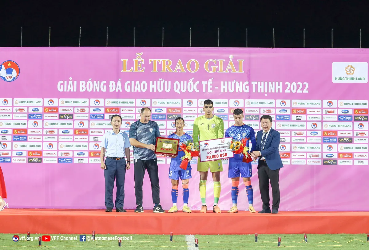 Thắng ĐT Ấn Độ 3-0, ĐT Việt Nam vô địch Giải giao hữu quốc tế – Hưng Thịnh 2022 - Ảnh 11. Thắng ĐT Ấn Độ 3-0, ĐT Việt Nam vô địch Giải giao hữu quốc tế – Hưng Thịnh 2022 - Ảnh 11.