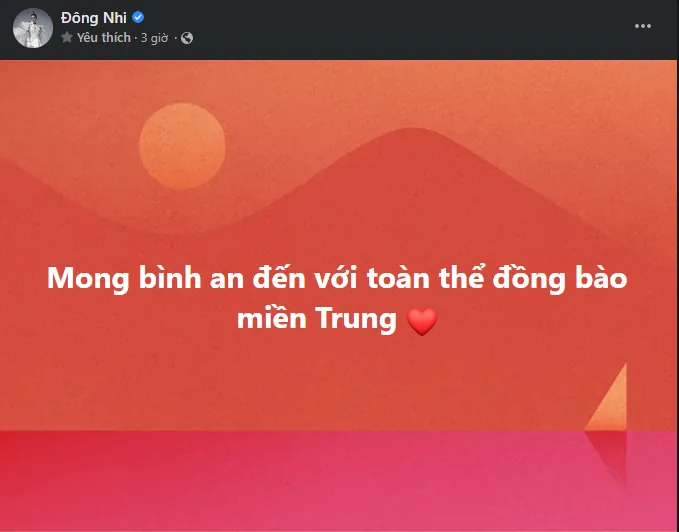 Sao Việt gửi lời động viên tinh thần đồng bào miền Trung - Ảnh 5.