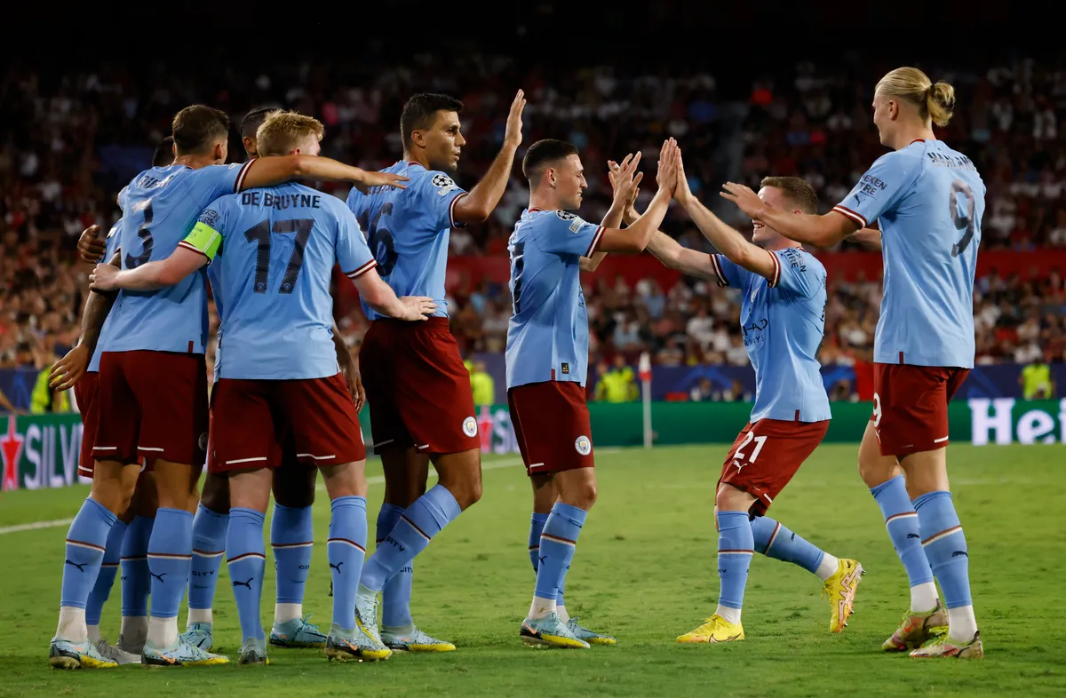 Halaand rực sáng, Man City khởi đầu như mơ tại Champions League - Ảnh 2. Halaand rực sáng, Man City khởi đầu như mơ tại Champions League - Ảnh 2.