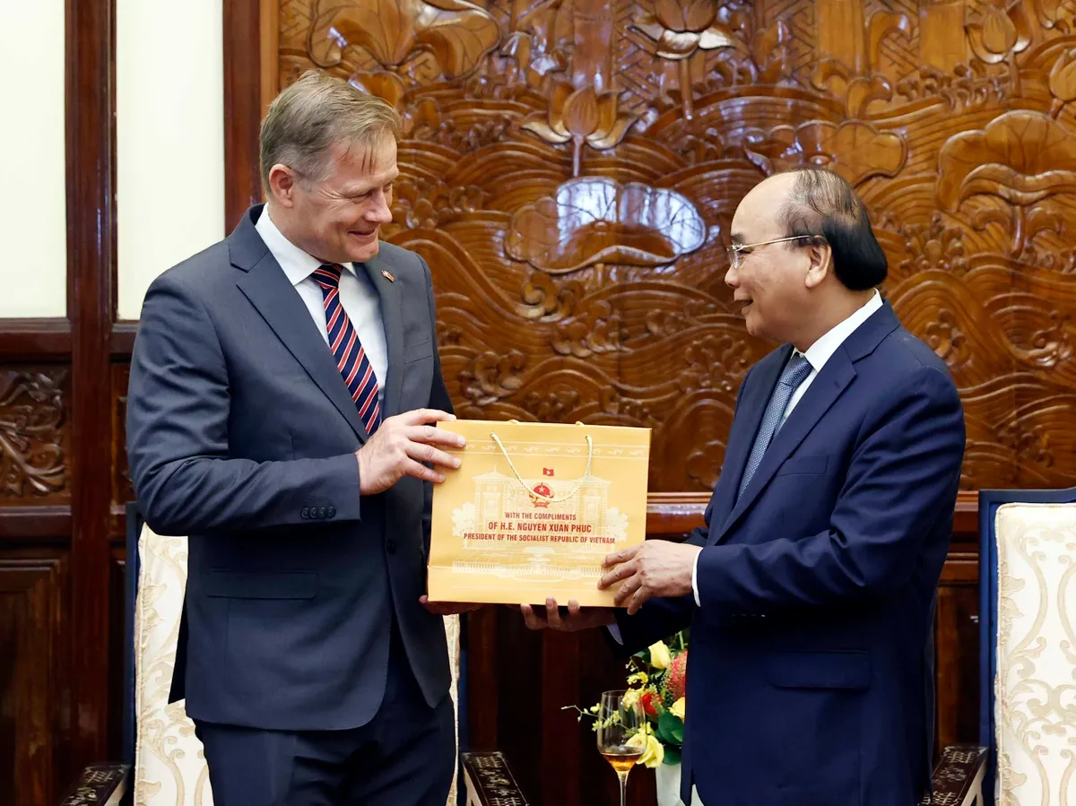 Chủ tịch nước Nguyễn Xuân Phúc tiếp các Đại sứ trình Quốc thư - Ảnh 2.