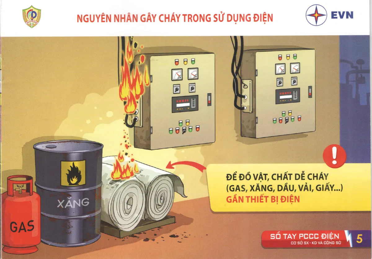 Kỹ năng phòng cháy chữa cháy điện tại các cơ sở sản xuất, kinh doanh và công sở - Ảnh 3.