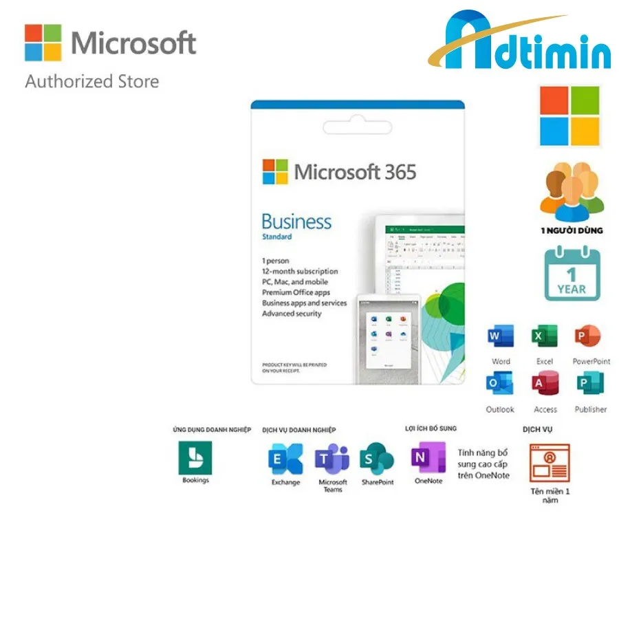 ADTIMIN - tạo email c&ocirc;ng ty tr&ecirc;n Microsoft 365 Business - Ảnh 4.