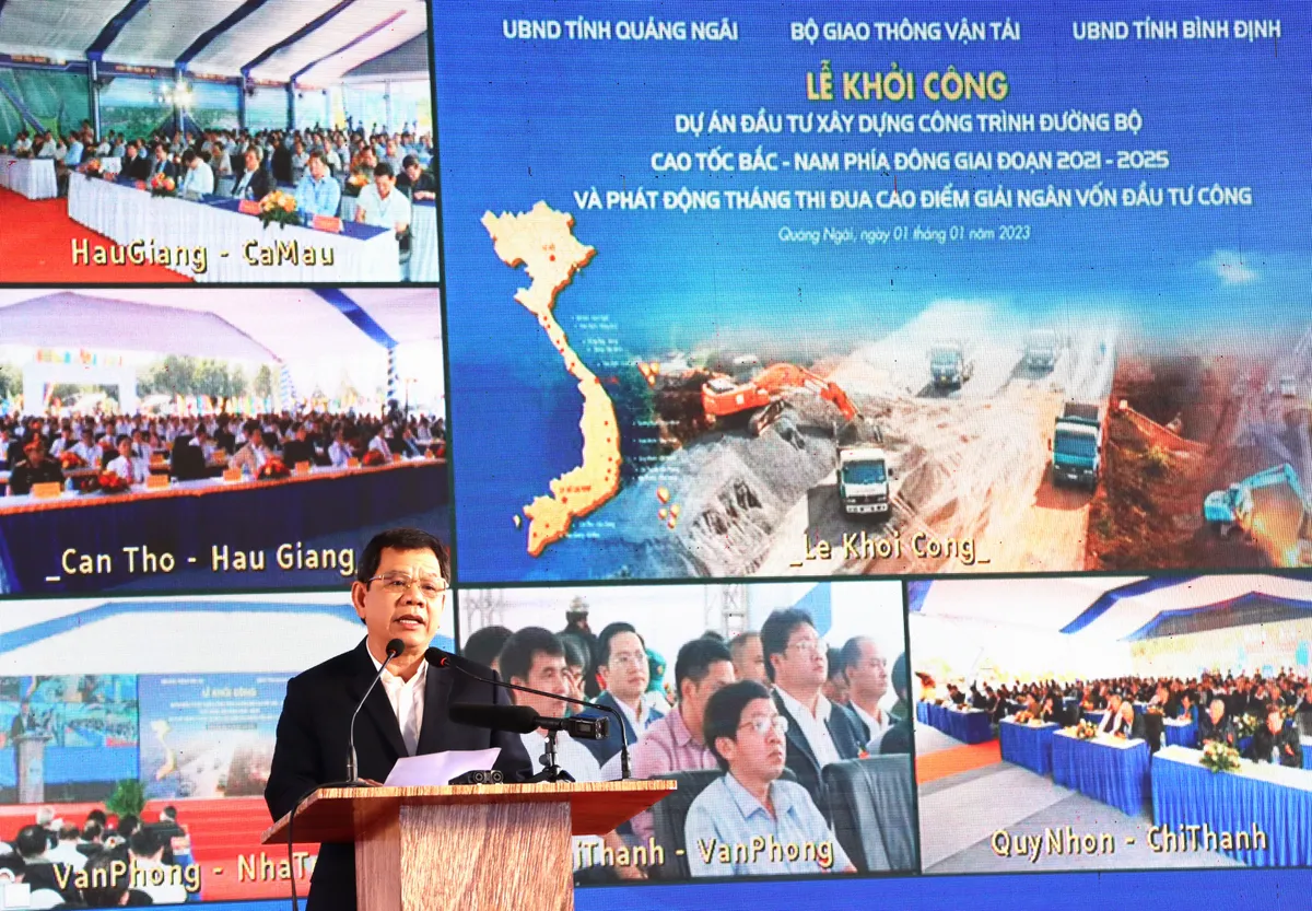 Khởi công cao tốc Bắc - Nam: Không để dự án chậm 1 ngày, thêm 1 ngày mắc nợ với nhân dân - Ảnh 3.