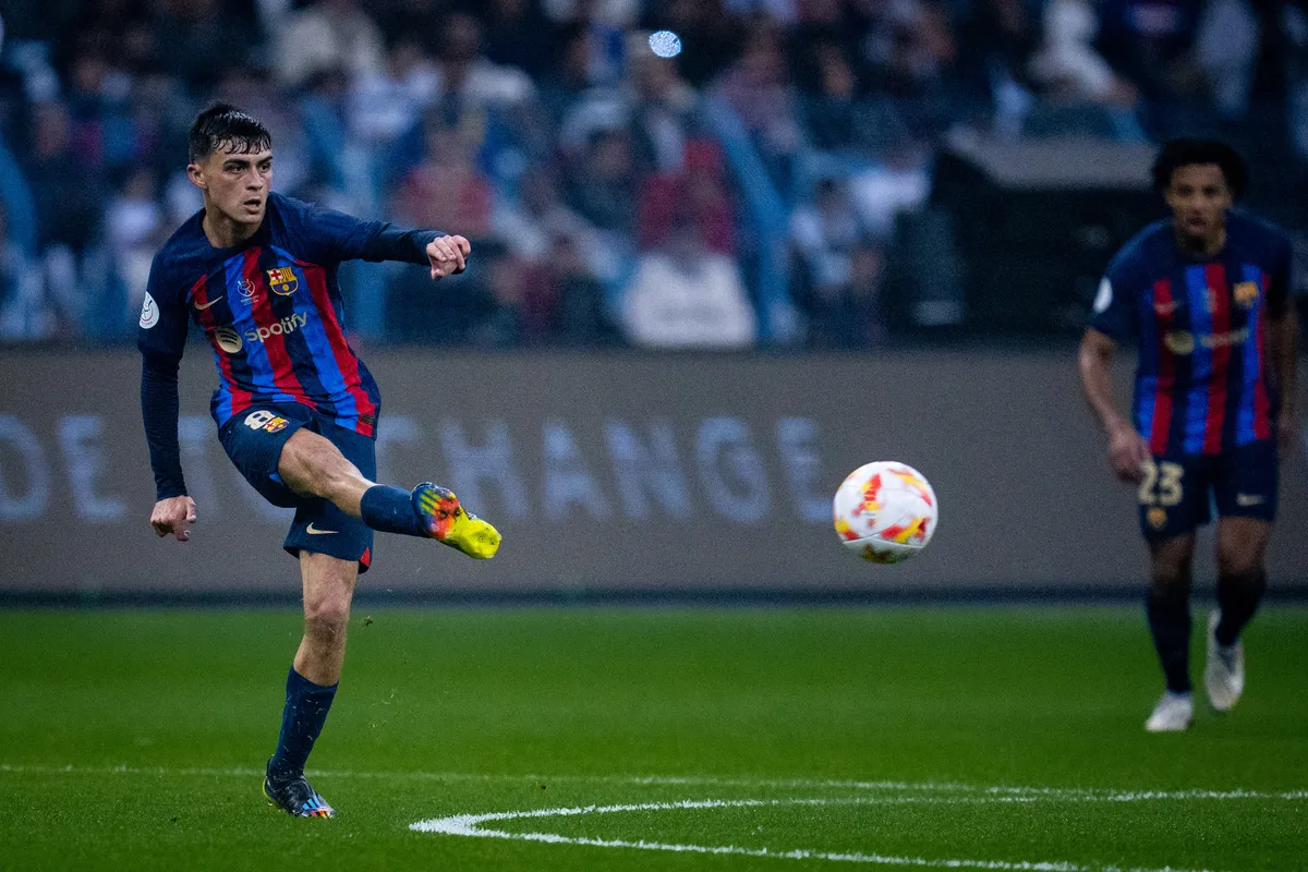 Thắng ấn tượng Real Madrid, Barcelona giành Siêu cúp Tây Ban Nha - Ảnh 1. Thắng ấn tượng Real Madrid, Barcelona giành Siêu cúp Tây Ban Nha - Ảnh 1.