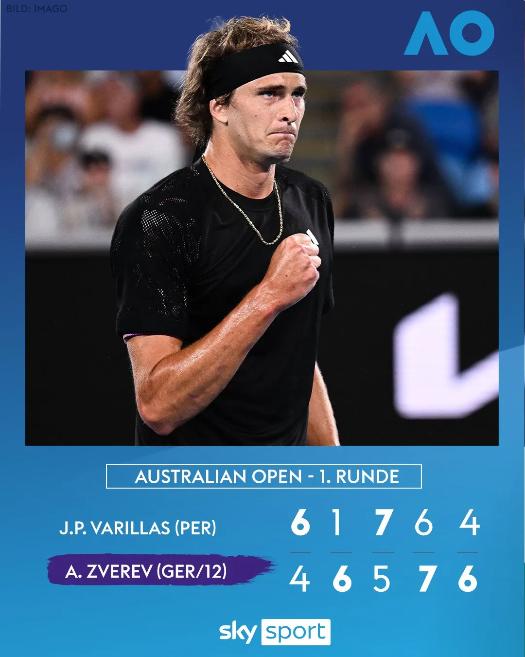Alexander Zverev nhọc nhằn tiến vào vòng 2 Australia mở rộng 2023 - Ảnh 3. Alexander Zverev nhọc nhằn tiến vào vòng 2 Australia mở rộng 2023 - Ảnh 3.