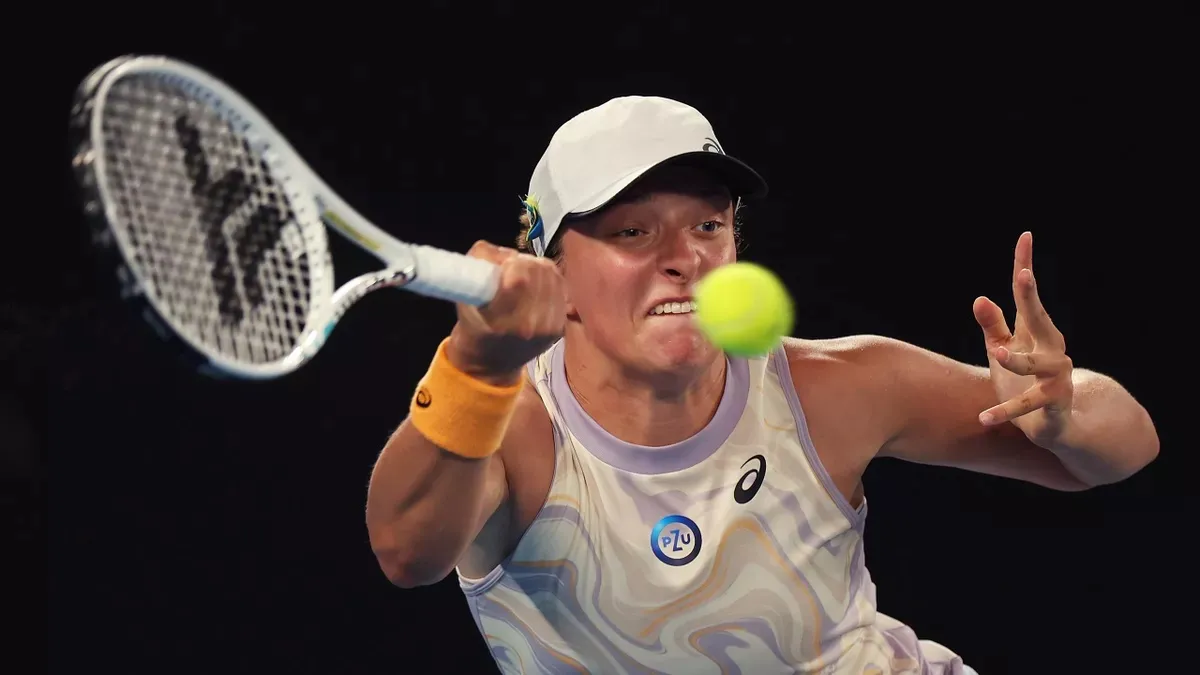 Iga Swiatek, Madison Keys vất vả vượt qua vòng 1 đơn nữ Australia mở rộng - Ảnh 1. Iga Swiatek, Madison Keys vất vả vượt qua vòng 1 đơn nữ Australia mở rộng - Ảnh 1.