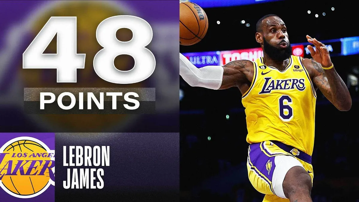 LeBron James tiến gần tới kỷ lục ghi điểm của Kareem Abdul-Jabbar - Ảnh 1. LeBron James tiến gần tới kỷ lục ghi điểm của Kareem Abdul-Jabbar - Ảnh 1.