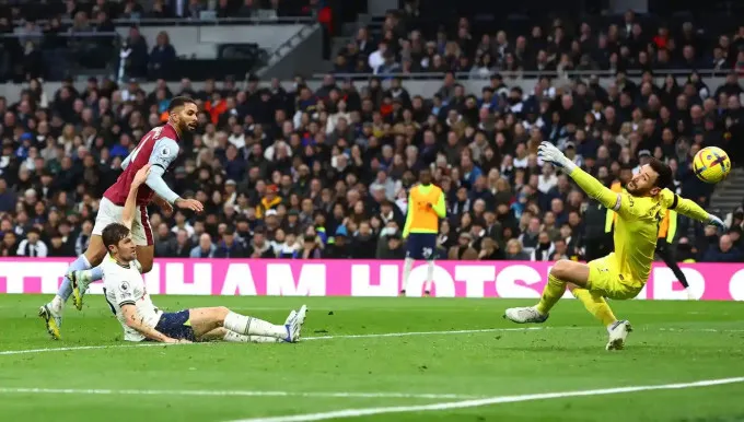 Thua Aston Villa, Tottenham lỡ cơ hội vào Top 4 - Ảnh 2. Thua Aston Villa, Tottenham lỡ cơ hội vào Top 4 - Ảnh 2.