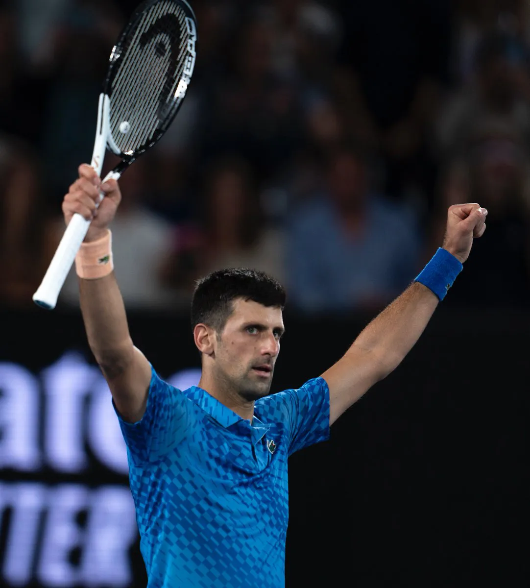 Djokovic lần thứ 10 lọt vào chung kết đơn nam Australia mở rộng 2023 - Ảnh 3. Djokovic lần thứ 10 lọt vào chung kết đơn nam Australia mở rộng 2023 - Ảnh 3.