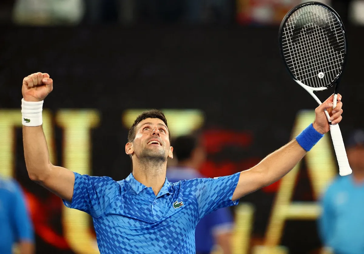 Djokovic lần thứ 10 lọt vào chung kết đơn nam Australia mở rộng 2023 - Ảnh 2. Djokovic lần thứ 10 lọt vào chung kết đơn nam Australia mở rộng 2023 - Ảnh 2.