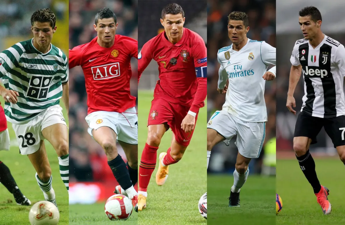 Ronaldo và những con số ấn tượng qua từng đội bóng - Ảnh 1. Ronaldo và những con số ấn tượng qua từng đội bóng - Ảnh 1.
