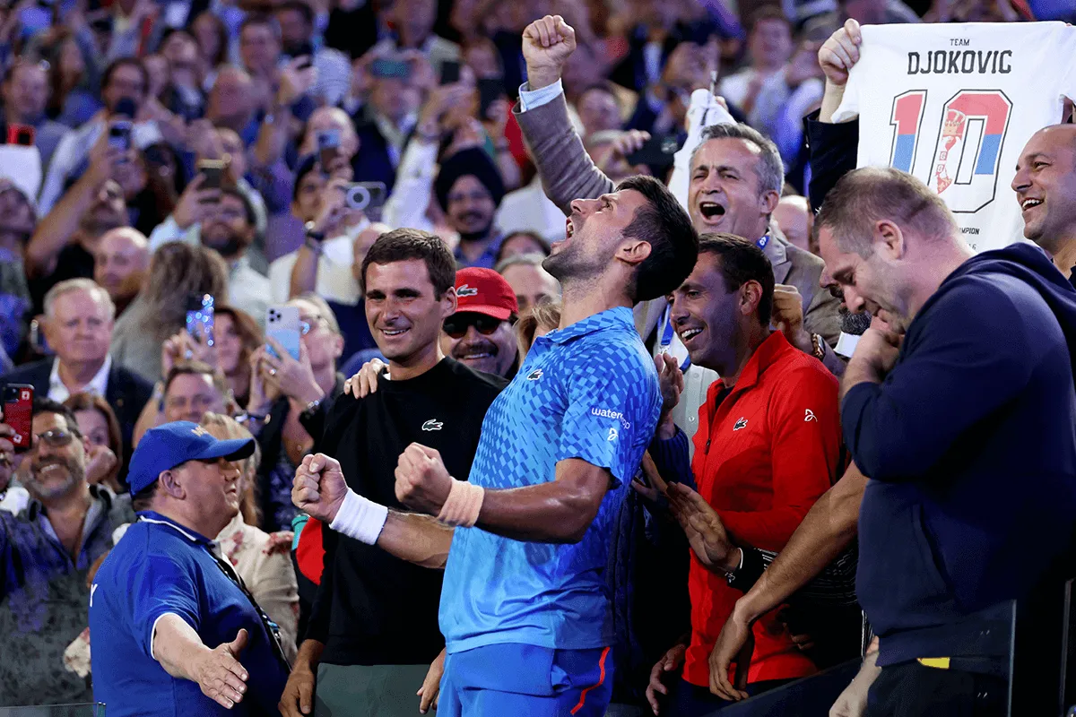 Novak Djokovic khẳng định vị thế trong lịch sử Australia mở rộng - Ảnh 1. Novak Djokovic khẳng định vị thế trong lịch sử Australia mở rộng - Ảnh 1.