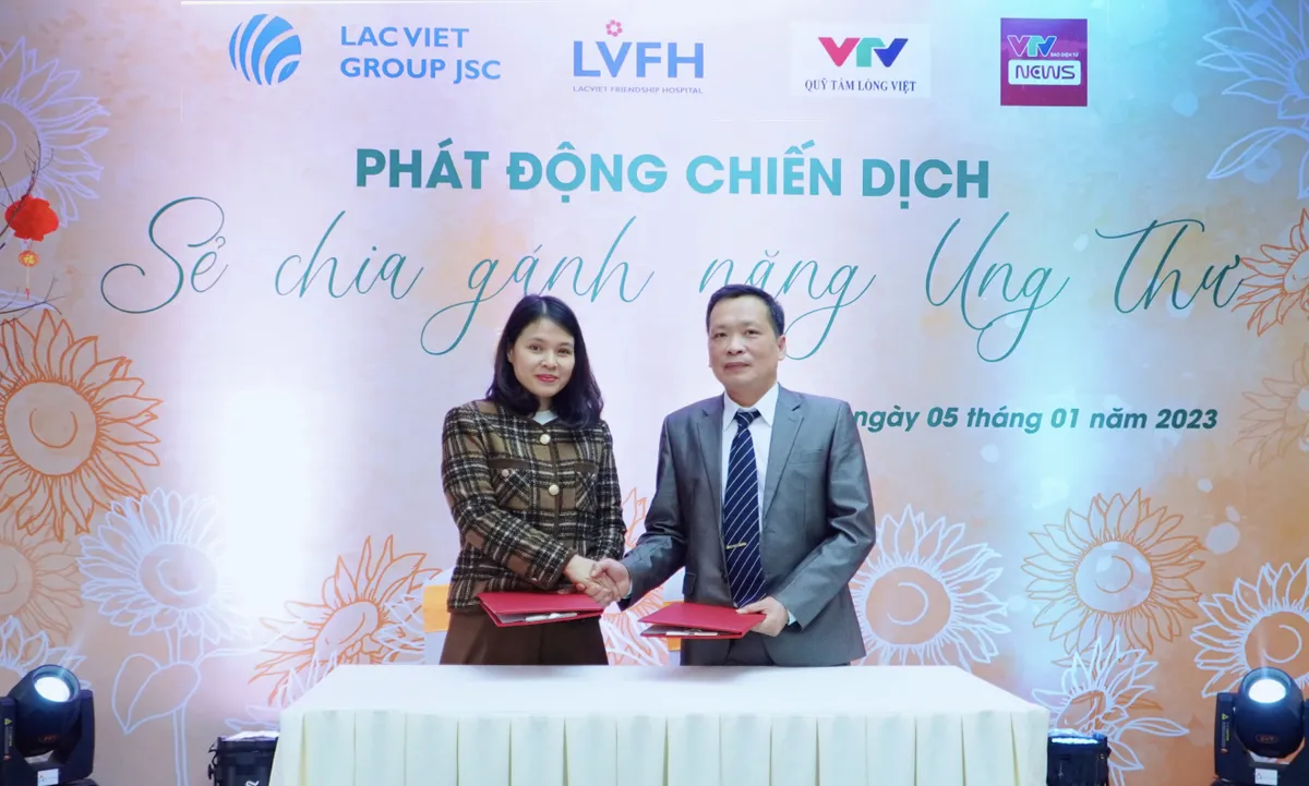 Phát động chiến dịch Sẻ chia gánh nặng ung thư - Ảnh 3.