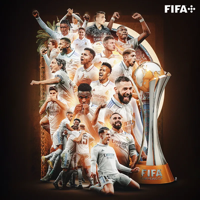 Real Madrid lần thứ 5 vô địch FIFA Club World Cup - Ảnh 4. Real Madrid lần thứ 5 vô địch FIFA Club World Cup - Ảnh 4.