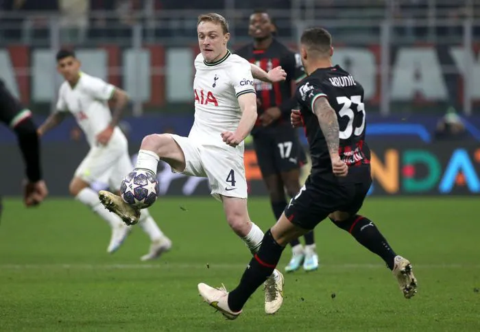 UEFA Champions League | AC Milan thắng tối thiểu Tottenham - Ảnh 1. UEFA Champions League | AC Milan thắng tối thiểu Tottenham - Ảnh 1.