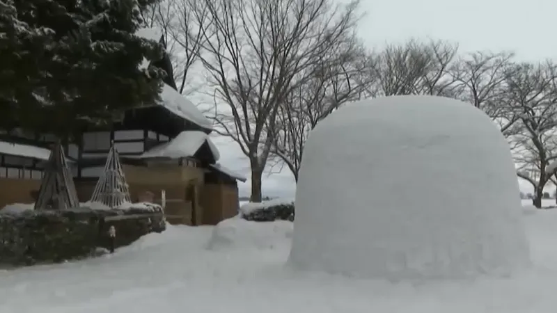 Lễ hội lều tuyết Yokote trở lại sau ba năm đại dịch - Ảnh 1.