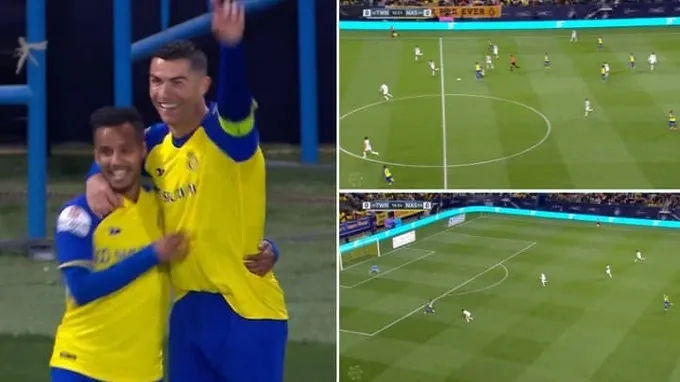 Ronaldo lập cú đúp kiến tạo giúp Al Nassr giành chiến thắng - Ảnh 1. Ronaldo lập cú đúp kiến tạo giúp Al Nassr giành chiến thắng - Ảnh 1.