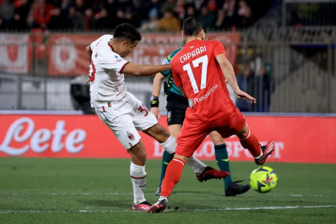 AC Milan trở lại top 4 giải VĐQG Italia Serie A - Ảnh 1. AC Milan trở lại top 4 giải VĐQG Italia Serie A - Ảnh 1.