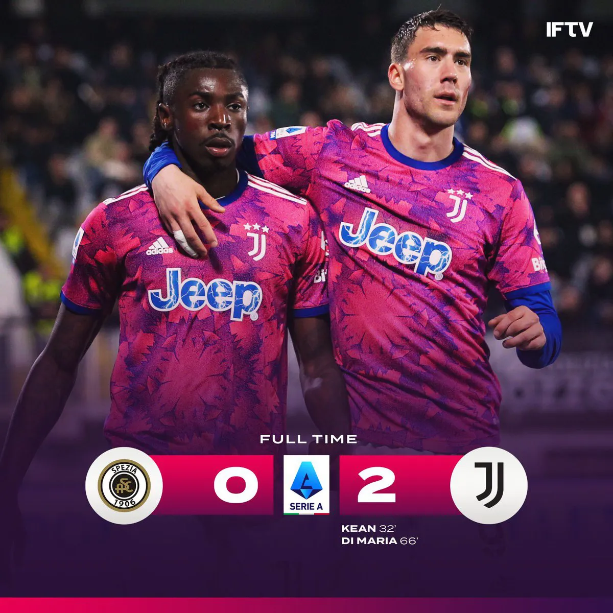 Juventus có chiến thắng thuyết phục trước Spezia - Ảnh 2. Juventus có chiến thắng thuyết phục trước Spezia - Ảnh 2.