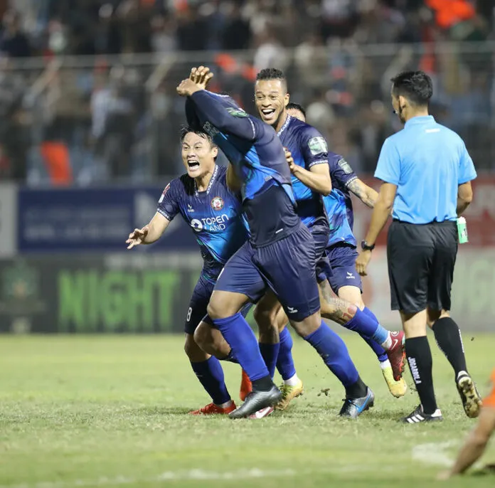 Vòng 4 V.League 1-2023: Uy lực của các đội khách! - Ảnh 2. Vòng 4 V.League 1-2023: Uy lực của các đội khách! - Ảnh 2.