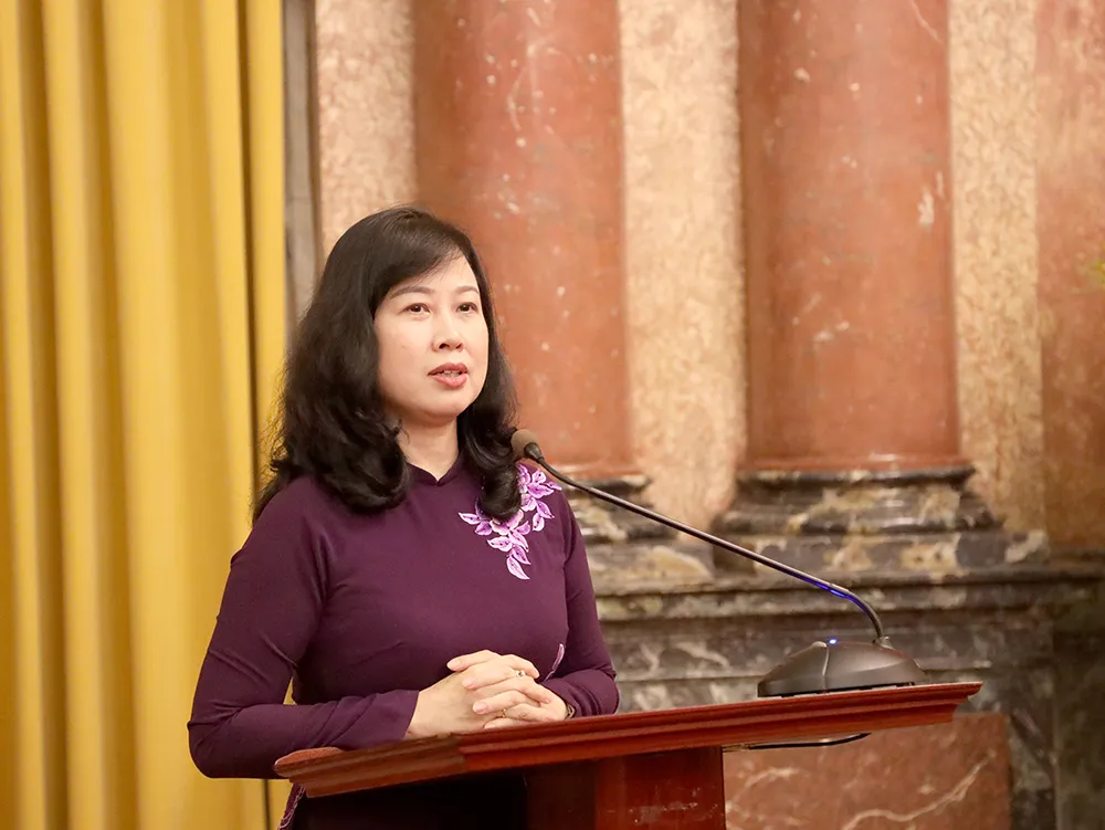 Quyền Chủ tịch nước Võ Thị Ánh Xuân: Ngành Y tế đã vượt qua mọi khó khăn, vất vả để chăm sóc, bảo vệ sức khỏe nhân dân - Ảnh 1.