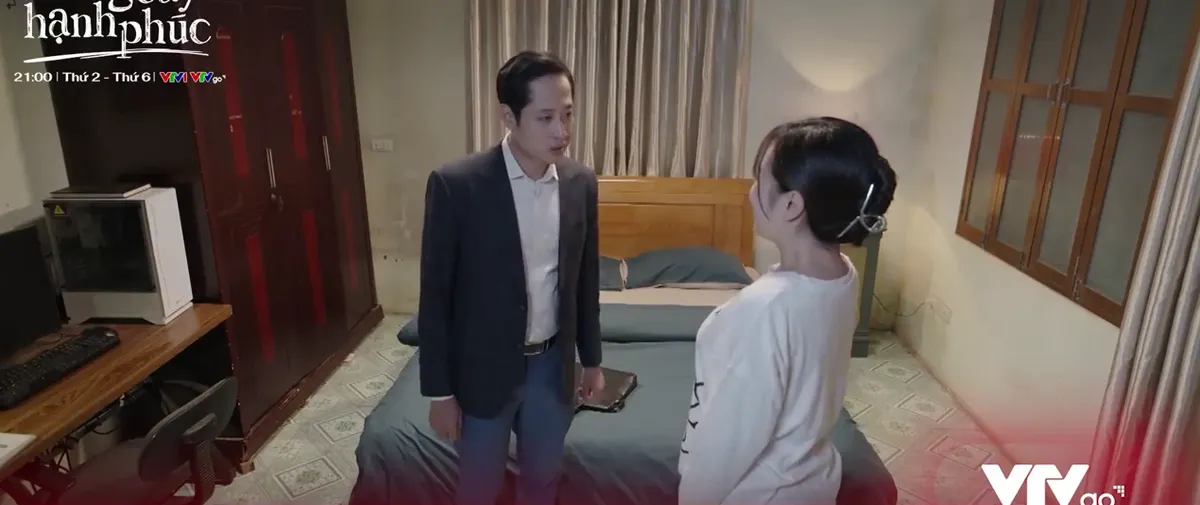 Dưới b&oacute;ng c&acirc;y hạnh ph&uacute;c - Tập 24: B&eacute; tr&agrave; sữa lại k&egrave; k&egrave; b&ecirc;n chồng Son - Ảnh 1.