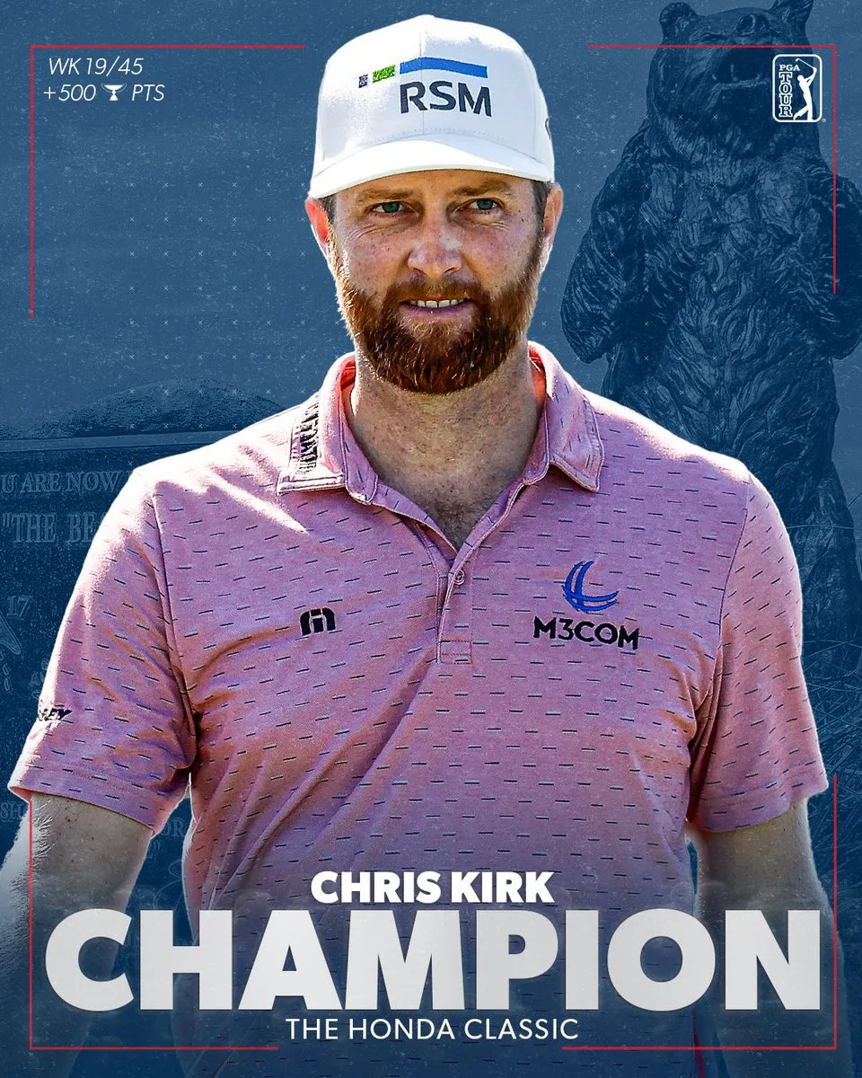 Chris Kirk vô địch giải golf Honda Classic - Ảnh 2. Chris Kirk vô địch giải golf Honda Classic - Ảnh 2.