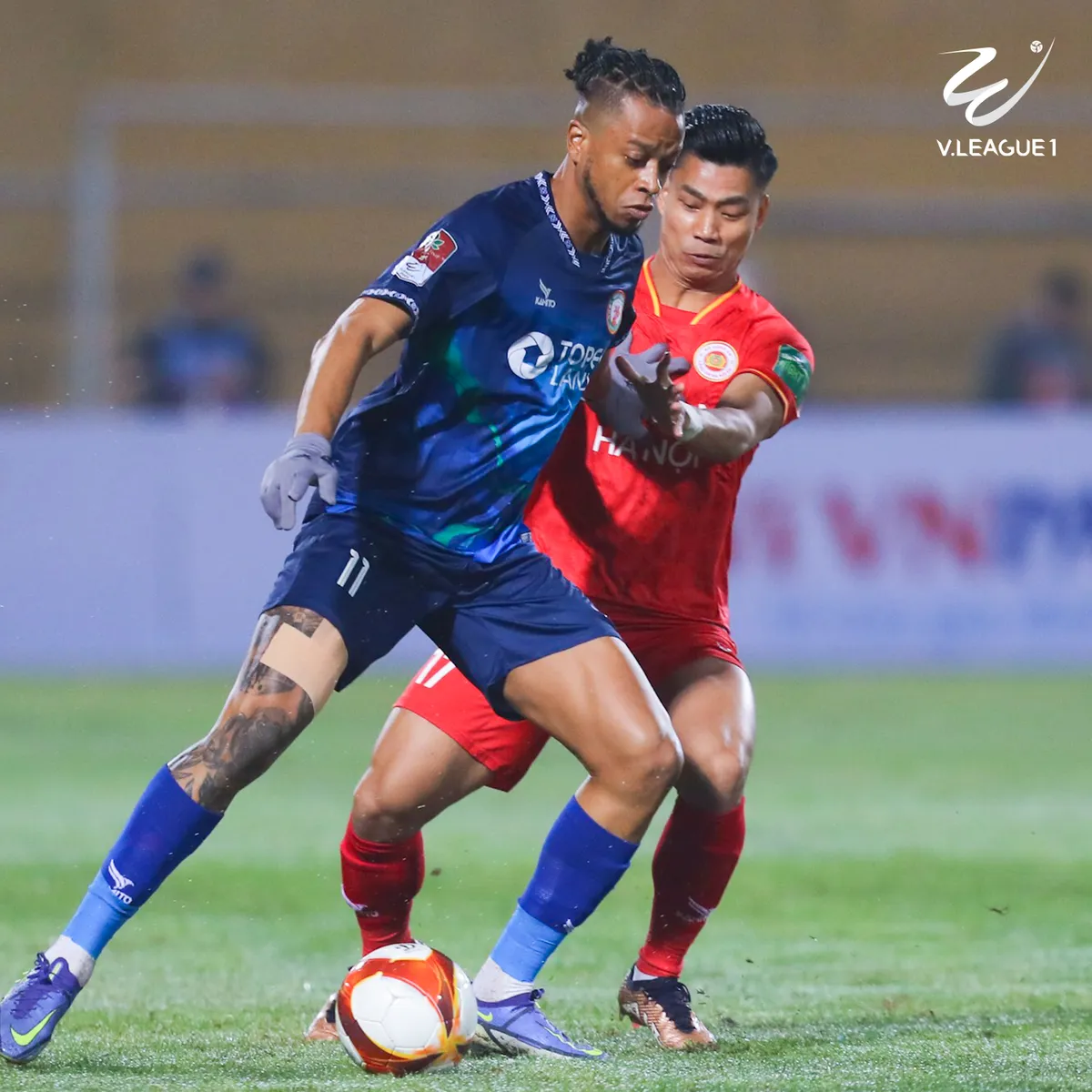 CLB Công An Hà Nội ra mắt ấn tượng tại V.League 2023 - Ảnh 1. CLB Công An Hà Nội ra mắt ấn tượng tại V.League 2023 - Ảnh 1.
