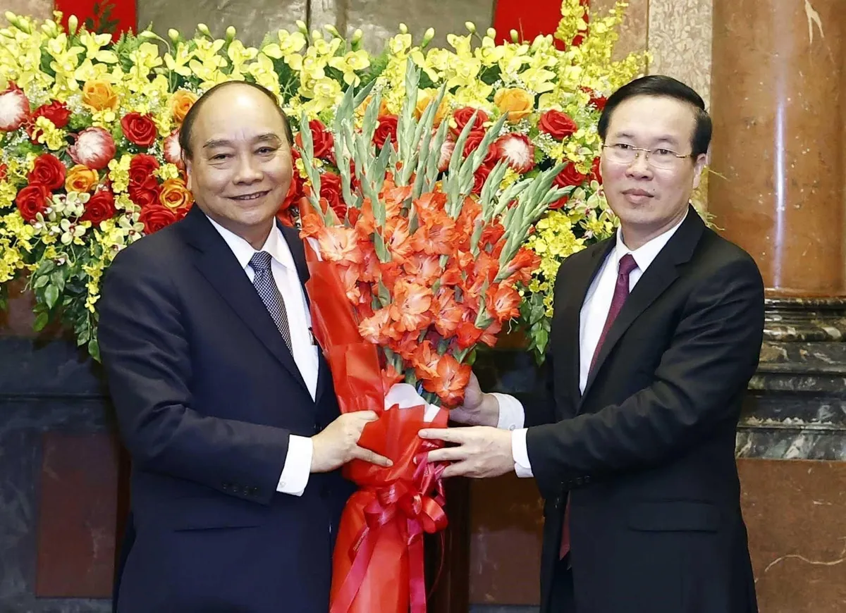 Lễ b&agrave;n giao c&ocirc;ng t&aacute;c Chủ tịch nước - Ảnh 1.