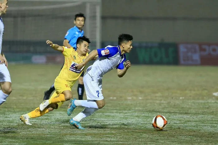 Đông Á Thanh Hóa chia điểm trên sân nhà - Ảnh 1.