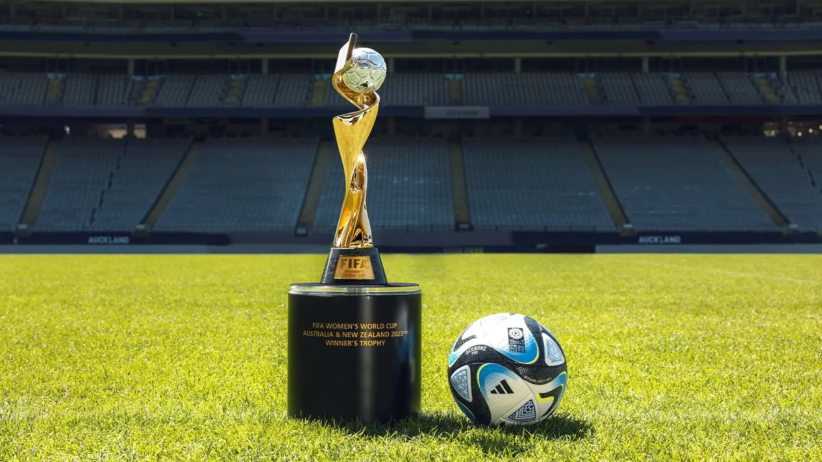 Cúp vàng World Cup nữ 2023 sẽ đến Hà Nội vào ngày 4/3 - Ảnh 1. Cúp vàng World Cup nữ 2023 sẽ đến Hà Nội vào ngày 4/3 - Ảnh 1.