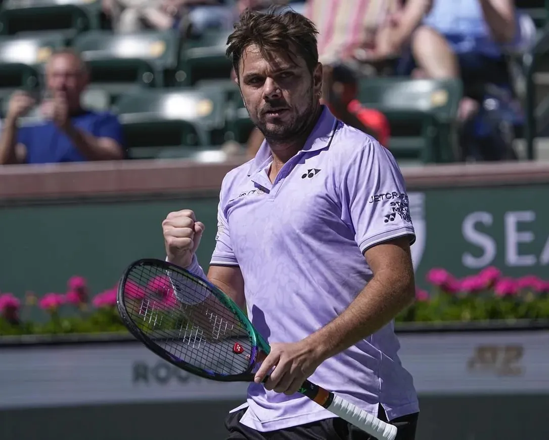 Stan Wawrinka lọt vào vòng 2 Indian Wells - Ảnh 1. Stan Wawrinka lọt vào vòng 2 Indian Wells - Ảnh 1.
