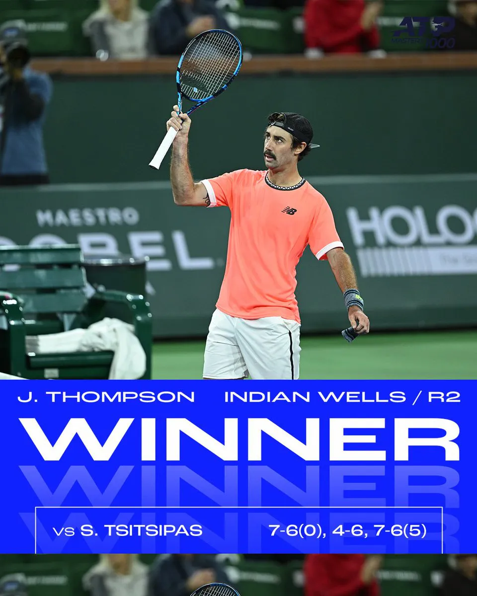Stefanos Tsitsipas bất ngờ bị loại tại vòng 2 Indian Wells 2023   - Ảnh 1.