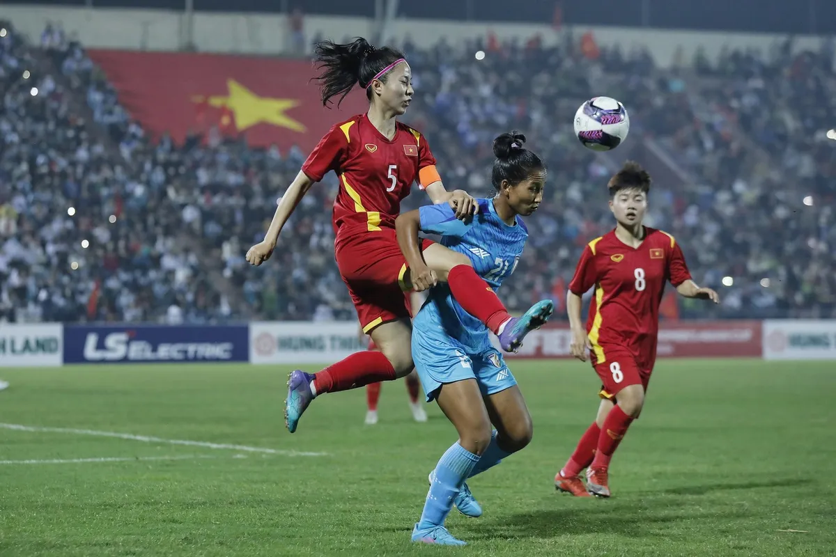 AFC chúc mừng ĐT U20 nữ Việt Nam giành quyền đi tiếp tại Vòng loại Giải U20 nữ châu Á 2024 - Ảnh 1. AFC chúc mừng ĐT U20 nữ Việt Nam giành quyền đi tiếp tại Vòng loại Giải U20 nữ châu Á 2024 - Ảnh 1.