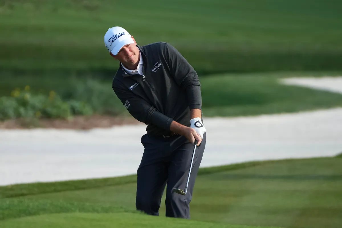 Tom Hoge phá vỡ kỷ lục gậy âm 1 vòng đấu ở The Players Championship - Ảnh 1. Tom Hoge phá vỡ kỷ lục gậy âm 1 vòng đấu ở The Players Championship - Ảnh 1.