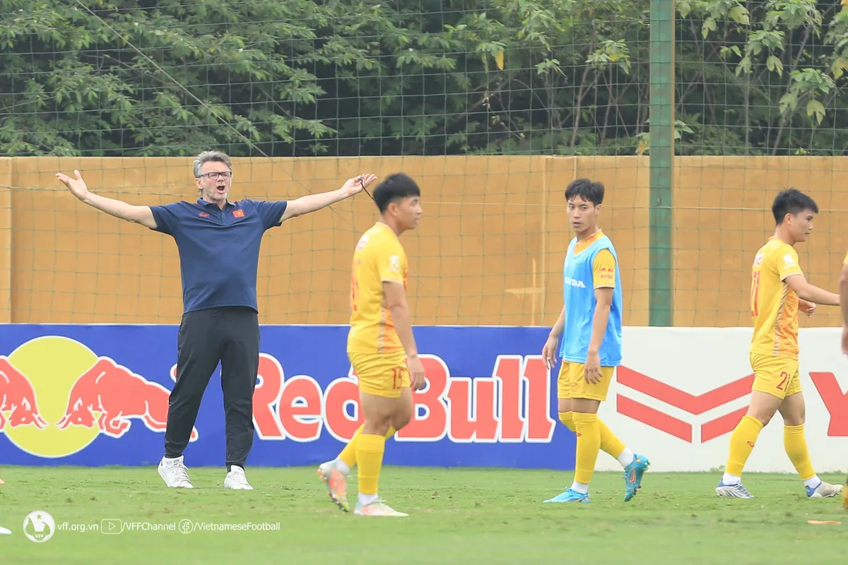ĐT U23 Việt Nam tích cực tập luyện trước ngày lên đường dự giải quốc tế U23 Cup - Ảnh 5. ĐT U23 Việt Nam tích cực tập luyện trước ngày lên đường dự giải quốc tế U23 Cup - Ảnh 5.