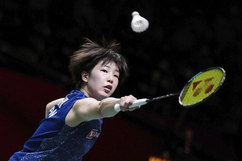 Akane Yamaguchi vào bán kết giải cầu lông toàn Anh - Ảnh 1. Akane Yamaguchi vào bán kết giải cầu lông toàn Anh - Ảnh 1.